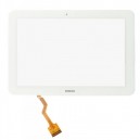 TOUCH SCREEN SAMSUNG GT-P7300 TAB 8.9 3G + WI-FI CON BIADESIVO PARTI ASSEMBLATE ORIGINALI COLORE BIANCO