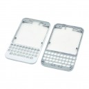 CHROME BEZEL BLACKBERRY Q5 ORIGINAL WHITE COLOR