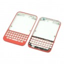 CHROME BEZEL BLACKBERRY Q5 ORIGINAL RED COLOR