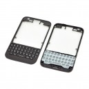 CHROME BEZEL BLACKBERRY Q5 ORIGINAL WITH KEYPAD BLACK COLOR