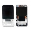 DISPLAY BLACKBERRY Q5 CON TOUCH SCREEN E FRAME COLORE BIANCO