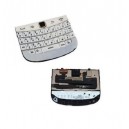 TASTIERA BLACKBERRY BOLD 9900 ORIGINALE CON FLAT CABLE COLORE BIANCO