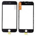 LENS APPLE IPHONE 6 BLACK WITH OCA ADHESIVE AND FRAME