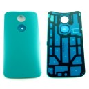 COVER BATTERIA MOTOROLA MOTO X+1 ORIGINALE AZZURRA