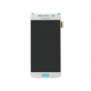 DISPLAY SAMSUNG PER SM-G920 GALAXY S6 CON TOUCH SCREEN ORIGINALE COLORE BIANCO