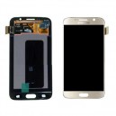 DISPLAY SAMSUNG PER SM-G920 GALAXY S6 CON TOUCH SCREEN ORIGINALE COLORE GOLD