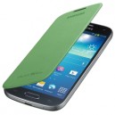 CUSTODIA SAMSUNG CON FLIP EF-F1919BG PER GT-I9195 GALAXY S4 MINI ORIGINALE COLORE VERDE IN BULK