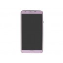 DISPLAY SAMSUNG PER SM-N9005 GALAXY NOTE 3 COMPLETO DI TOUCH SCREEN ORIGINALE COLORE ROSA IN BOX