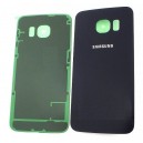 COVER BATTERIA SAMSUNG PER SM-G925 GALAXY S6 EDGE COLORE BLU SCURO