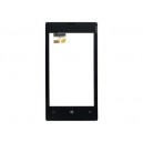 TOUCH SCREEN MICROSOFT LUMIA 530 CON BIADESIVO COLORE NERO VERSIONE S2333B 44110572 AHFY891