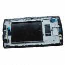 FRONT COVER LG FOR H815 G4 ORIGINAL BLACK COLOR