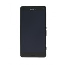 DISPLAY SONY PER XPERIA Z3 COMPACT D5803 COMPLETO CON FRAME ORIGINALE COLORE NERO