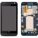 DISPLAY HTC PER DESIRE 610 COMPLETO CON FRAME ORIGINALE COLORE NERO