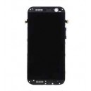 DISPLAY HTC ONE E8 COMPLETO DI TOUCH SCREEN E FRAME PARTI ORIGINALI ASSEMBLATE COLORE NERO