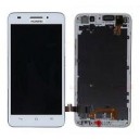 LCD HUAWEI FOR ASCEND G620S COMPLETE WITH FRAME ORIGINAL WHITE COLOR 