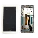 LCD HTC FOR DESIRE 626 COMPLETE WITH FRAME ORIGINAL WHITE COLOR 