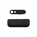 COVER BATTERIA HTC ONE V ORIGINALE COLORE NERO