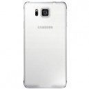 COVER BATTERIA SAMSUNG EF-OG850SW PER SM-G850F GALAXY ALPHA COLORE BIANCO IN BLISTER