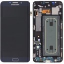 DISPLAY SAMSUNG PER SM-G928F GALAXY S6 RDGE PLUS CON TOUCH SCREEN ORIGINALE COLORE NERO