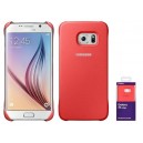 SAMSUNG COVER EF-YG925BPEGWW RED FOR GALAXY S6 EDGE