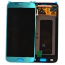 DISPLAY SAMSUNG PER SM-G920 GALAXY S6 CON TOUCH SCREEN ORIGINALE BLU ELETTRICO