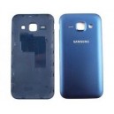 COVER BATTERIA SAMSUNG SM-J100 GALAXY J1 ORIGINALE COLORE BLU 