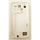 COVER POSTERIORE LG K10 ORIGINALE COLORE BIANCO