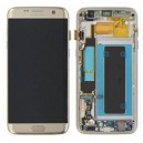 LCD + TOUCH FULLSET FÜR GALAXY S7 EDGE (SM-G935), GOLD