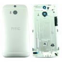 GUSCIO COMPLETO HTC ONE M8 ORIGINALE COLORE BIANCO