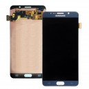 DISPLAY SAMSUNG PER SM-N920 GALAXY NOTE 5 CON TOUCH SCREEN ORIGINALE COLORE NERO