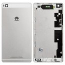 BATTERY COVER HUAWEI ASCEND P8 ORIGINAL BLACK AND SILVER COLOR