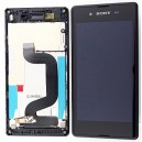 DISPLAY SONY XPERIA E3 ORIGINALE COMPLETO DI TOUCH SCREEN E FRAME COLORE NERO