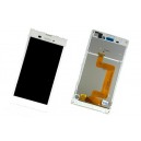 DISPLAY SONY XPERIA T3 PARTI ORIGINALI ASSEMBLATE COMPLETO CON FRAME COLORE BIANCO