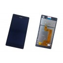 DISPLAY SONY XPERIA T3 PARTI ORIGINALI ASSEMBLATE COMPLETO DI TOUCH SCREEN E FRAME COLORE NERO