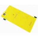 COVER BATTERIA SONY XPERIA Z1 COMPACT ORIGINALE COLORE GIALLO