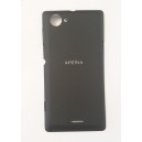 BACK COVER SONY XPERIA LS36H ORIGINAL BLACK