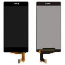 DISPLAY HUAWEI ASCEND P8 ORIGINALE CON TOUCH SCREEN COLORE NERO