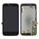 LCD HUAWEI Y625 ORIGINAL COMPLETE WITH FRAME BLACK