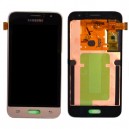 DISPLAY SAMSUNG PER SM-J120 GALAXY J1 (2016) CON TOUCH SCREEN ORIGINALE COLORE ORO