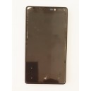 DISPLAY NOKIA LUMIA 820 COMPLETO DI TOUCH SCREEN E FRAME ORIGINALE COLORE NERO