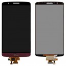 DISPLAY LG G3 D855 ORIGINALE CON TOUCH SCREEN COLORE ROSSO