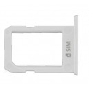 SUPPORTO SIM CARD SAMSUNG PER SM-T719 GALAXY TAB S2 8,0 LTE ORIGINALE COLORE BIANCO