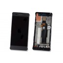 DISPLAY SONY XPERIA XA/XA DUAL CON TOUCH SCREEN + FRAME ORIGINALE COLORE NERO