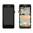 DISPLAY ASUS ZENFONE 4 A450CG CON TOUCH SCREEN + FRAME ORIGINALE COLORE NERO