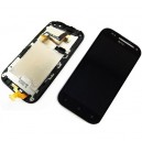 DISPLAY HTC ONE SV CON TOUCH SCREEN + FRAME ORIGINALE COLORE NERO