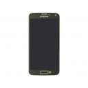 DISPLAY SAMSUNG SM-G900 GALAXY S5 COMPLETO CON TOUCH SCREEN ORO ORIGINALE