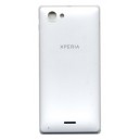 COVER BATTERIA SONY XPERIA J ST26i ORIGINALE COLORE BIANCO