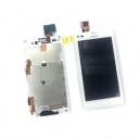 DISPLAY SONY XPERIA L ORIGINALE COMPLETO CON FRAME COLORE BIANCO