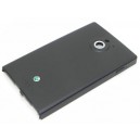 COVER BATTERIA SONY XPERIA SOLA MT27i ORIGINALE COLORE NERO