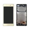 DISPLAY SONY XPERIA X PERFORMANCE F8131 CON TOUCH SCREEN E FRAME ORIGINALE COLORE LIME